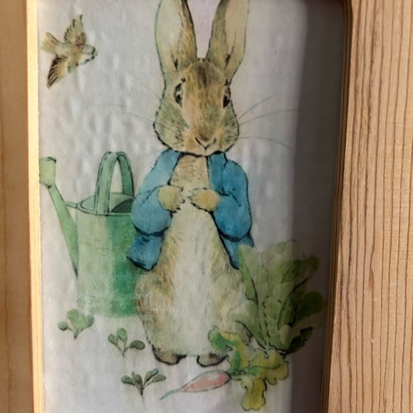 Framed “Peter Rabbit” Print - Picture 2 of 2